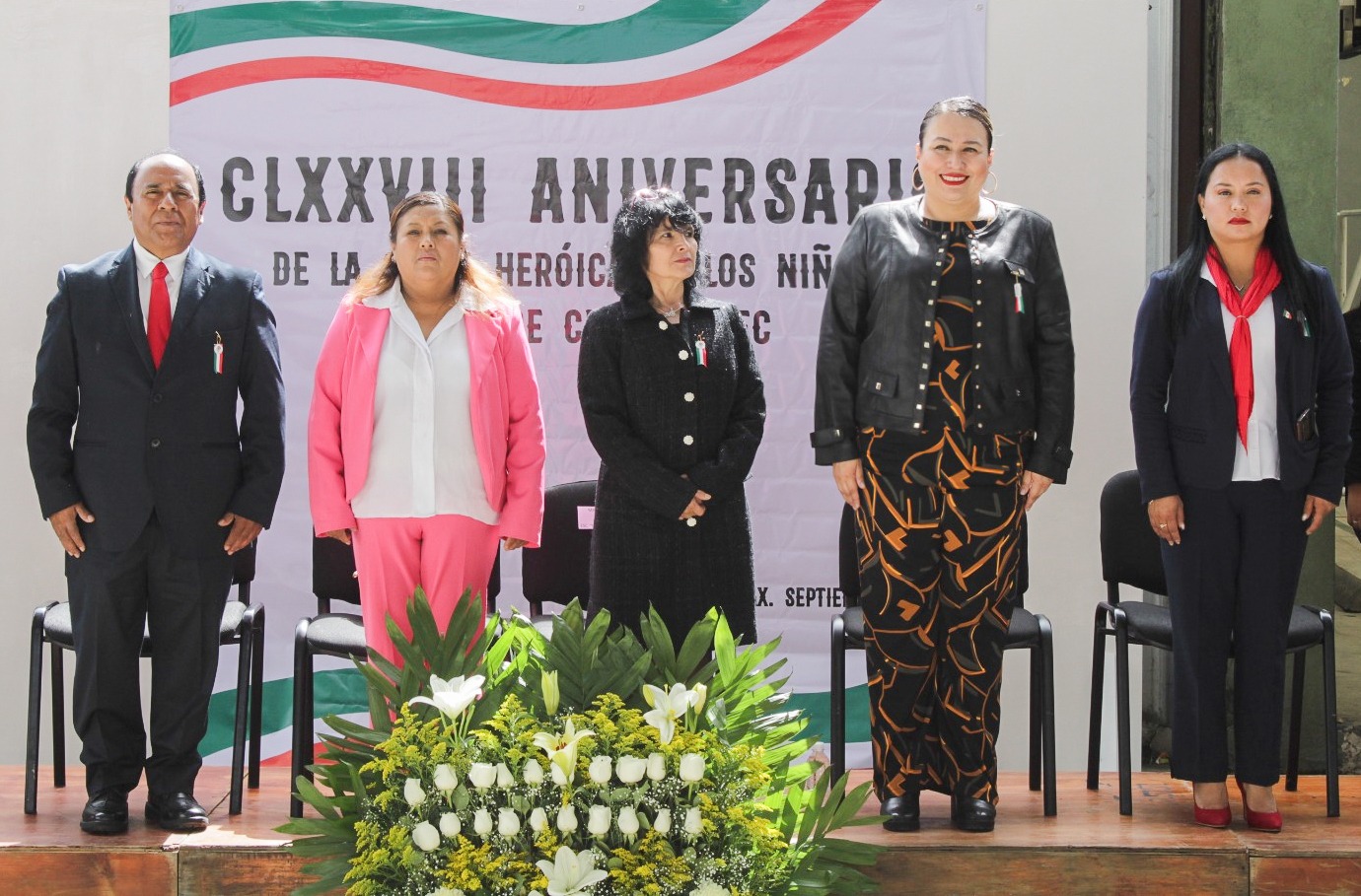 Gobierno Municipal de Chiautempan conmemora la Gesta Heroica de los Niños Héroes